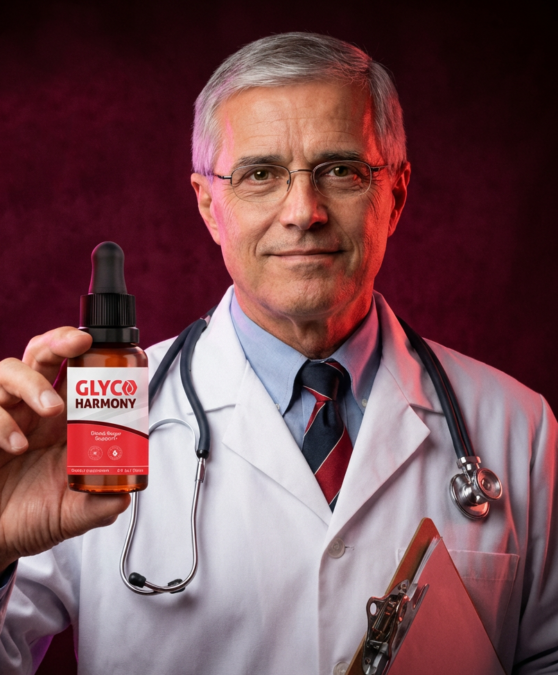 Doctor formulated quality badge for GlycoHarmony supplement.