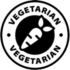 Vegetarian formula seal for GlycoHarmony dietary supplement.